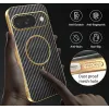Phonesta Luxury Carbon Fiber Back Cover Hülle mit MagSafe für Google Pixel 10 - Schwarz 7
