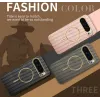 Phonesta Luxury Carbon Fiber Back Cover Hülle mit MagSafe für Google Pixel 10 Pro - Braun 4