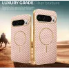 Phonesta Luxury Carbon Fiber Back Cover Hülle mit MagSafe für Google Pixel 10 Pro - Rosa 3