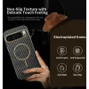 Phonesta Luxury Carbon Fiber Back Cover Hülle mit MagSafe für Google Pixel 10 Pro - Schwarz 2