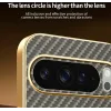 Phonesta Luxury Carbon Fiber Back Cover Hülle mit MagSafe für Google Pixel 10 Pro XL - Braun 5