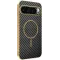 Phonesta Luxury Carbon Fiber Back Cover Hülle mit MagSafe für Google Pixel 10 Pro XL - Schwarz