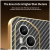 Phonesta Luxury Carbon Fiber Back Cover Hülle mit MagSafe für HONOR 400 Pro - Schwarz 7