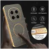 Phonesta Luxury Carbon Fiber Back Cover Hülle mit MagSafe für HONOR Magic7 Pro - Braun 5