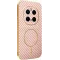 Phonesta Luxury Carbon Fiber Back Cover Hülle mit MagSafe für HONOR Magic7 Pro - Rosa