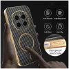 Phonesta Luxury Carbon Fiber Back Cover Hülle mit MagSafe für HONOR Magic7 Pro - Schwarz 5