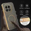 Phonesta Luxury Carbon Fiber Back Cover Hülle mit MagSafe für OnePlus 13 - Braun 6