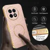 Phonesta Luxury Carbon Fiber Back Cover Hülle mit MagSafe für OnePlus 13R - Rosa 6