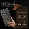 Phonesta Luxury Carbon Fiber Back Cover Hülle mit MagSafe für OnePlus Nord CE 4 Lite - Schwarz 3