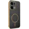 Phonesta Luxury Carbon Fiber Back Cover Hülle mit MagSafe für Oppo Reno13 - Schwarz