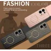 Phonesta Luxury Carbon Fiber Back Cover Hülle mit MagSafe für Oppo Reno13 - Schwarz 8