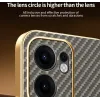 Phonesta Luxury Carbon Fiber Back Cover Hülle mit MagSafe für Oppo Reno13 F 4G/5G / Reno13 FS 5G - Braun 4