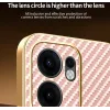 Phonesta Luxury Carbon Fiber Back Cover Hülle mit MagSafe für Oppo Reno13 F 4G/5G / Reno13 FS 5G - Rosa 4