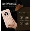 Phonesta Luxury Carbon Fiber Back Cover Hülle mit MagSafe für Realme 14 Pro - Rosa 2