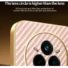 Phonesta Luxury Carbon Fiber Back Cover Hülle mit MagSafe für Realme 14 Pro - Rosa 5