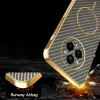 Phonesta Luxury Carbon Fiber Back Cover Hülle mit MagSafe für Realme 14 Pro Plus - Braun 8