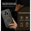 Phonesta Luxury Carbon Fiber Back Cover Hülle mit MagSafe für Realme 14 Pro Plus - Schwarz 2