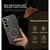Phonesta Luxury Carbon Fiber Back Cover Hülle mit MagSafe für Realme 14x / C75 - Schwarz 2