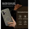 Phonesta Luxury Carbon Fiber Back Cover Hülle mit MagSafe für Realme GT 7 Pro - Braun 2