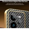 Phonesta Luxury Carbon Fiber Back Cover Hülle mit MagSafe für Realme GT 7 Pro - Schwarz 5