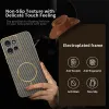 Phonesta Luxury Carbon Fiber Back Cover Hülle mit MagSafe für Motorola Edge 50 - Braun 3