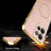 Phonesta Luxury Carbon Fiber Back Cover Hülle mit MagSafe für Motorola Edge 50 - Rosa 7