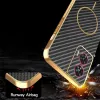 Phonesta Luxury Carbon Fiber Back Cover Hülle mit MagSafe für Motorola Edge 50 Fusion - Schwarz 7