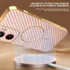 Phonesta Luxury Carbon Fiber Back Cover Hülle mit MagSafe für Motorola Moto G05 / Moto E15 - Rosa 1