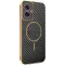 Phonesta Luxury Carbon Fiber Back Cover Hülle mit MagSafe für Motorola Moto G55 - Schwarz