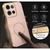 Phonesta Luxury Carbon Fiber Back Cover Hülle mit MagSafe für Motorola Moto G75 - Rosa 6