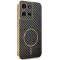 Phonesta Luxury Carbon Fiber Back Cover Hülle mit MagSafe für Motorola Moto G75 - Schwarz