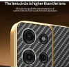 Phonesta Luxury Carbon Fiber Back Cover Hülle mit MagSafe für Motorola Moto G75 - Schwarz 4