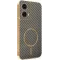 Phonesta Luxury Carbon Fiber Back Cover Hülle mit MagSafe für Motorola Moto G85 - Braun