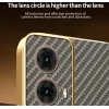 Phonesta Luxury Carbon Fiber Back Cover Hülle mit MagSafe für Motorola Moto G85 - Braun 5