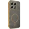Phonesta Luxury Carbon Fiber Back Cover Hülle mit MagSafe für Xiaomi 14T - Braun