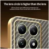 Phonesta Luxury Carbon Fiber Back Cover Hülle mit MagSafe für Xiaomi 14T - Braun 7