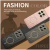 Phonesta Luxury Carbon Fiber Back Cover Hülle mit MagSafe für Xiaomi 14T - Braun 8