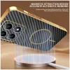 Phonesta Luxury Carbon Fiber Back Cover Hülle mit MagSafe für Xiaomi 14T Pro - Schwarz 4