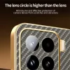 Phonesta Luxury Carbon Fiber Back Cover Hülle mit MagSafe für Xiaomi 15 - Braun 5
