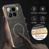 Phonesta Luxury Carbon Fiber Back Cover Hülle mit MagSafe für Xiaomi 15 - Schwarz 6