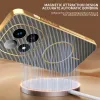 Phonesta Luxury Carbon Fiber Back Cover Hülle mit MagSafe für Xiaomi Redmi Note 14 Pro Plus - Braun 1