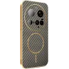 Phonesta Luxury Carbon Fiber Back Cover Hülle mit MagSafe für Xiaomi 15 Ultra - Braun 0