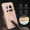 Phonesta Luxury Carbon Fiber Back Cover Hülle mit MagSafe für Xiaomi 15 Ultra - Rosa 6