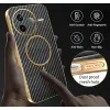 Phonesta Luxury Carbon Fiber Back Cover Hülle mit MagSafe für Xiaomi Poco F7 Pro - Schwarz 7