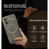 Phonesta Luxury Carbon Fiber Back Cover Hülle mit MagSafe für Xiaomi Poco F7 Ultra - Braun 2