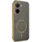 Phonesta Luxury Carbon Fiber Back Cover Hülle mit MagSafe für Xiaomi Redmi A5 171.7mm - Braun