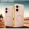 Phonesta Luxury Carbon Fiber Back Cover Hülle mit MagSafe für Xiaomi Redmi A5 171.7mm - Rosa 3