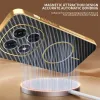Phonesta Luxury Carbon Fiber Back Cover Hülle mit MagSafe für Xiaomi Redmi Note 14 Pro 4G - Schwarz 1