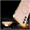 Phonesta Luxury Carbon Fiber Back Cover Hülle mit MagSafe für Samsung Galaxy A16 - Rosa 6