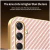 Phonesta Luxury Carbon Fiber Back Cover Hülle mit MagSafe für Samsung Galaxy A16 - Rosa 7